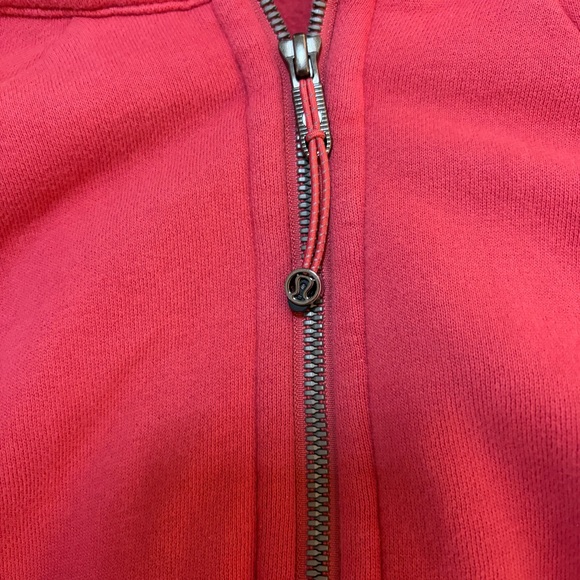 lululemon athletica Maroon Zip-Up Hooded Sweatshirt - Picture 3 of 4